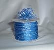 Organza Pull Ribbon Bows - 1/8" - 100 Yards - Royal Blue