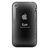 iLuv iPhone 3G/3GS用 サークル<strong>柄</strong>フレキシTPUケース ブラック iCC77BLK