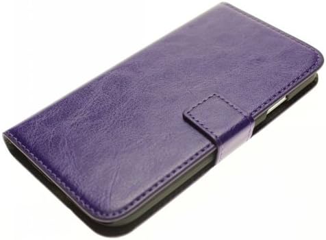 HJX Purple S3 i9300 New Arrival Crazy Horse Grain Leather Folio Wallet Credit Card Slot Case With Stand for Samsung Galaxy S3 i9300