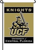 Central Florida Golden Knights UCF NCAA 2-Sided Garden Flag Set W/ Garden Pole