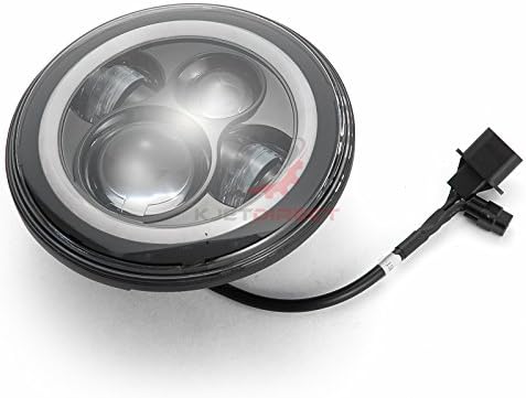 7" LED Daymaker Head Light with Halo for Harley Davidson Touring