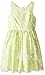 Pippa & Julie Girls' Lime Floral Party Dress