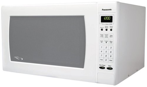 Panasonic NN-H965WF Luxury Full-Size 2-1/5-Cubic-Foot 1250-Watt Microwave Oven, White