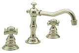 Newport Brass 1000/15S 1000 Series Widespread Lavatory Faucet, Satin Nickel
