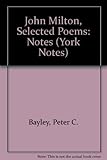 Selected poems : notes