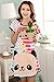 Summer Sexy Women Cartoon Cotton Night Skirt Pajamas Sleeping Dress
