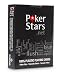 Copag PokerStars Poker Size Jumbo Index Plastic Playing Cards (Black)