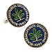 Hand Painted Germany Coin Cufflinks
