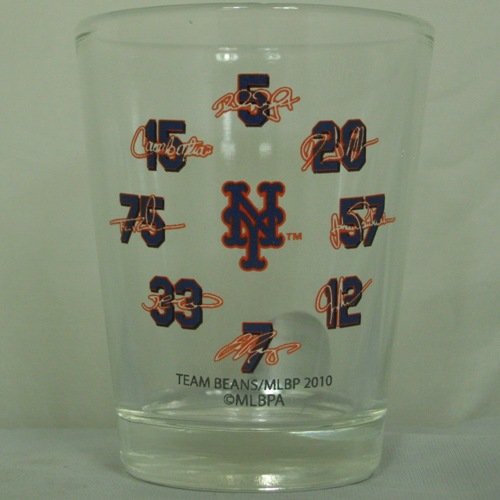 New York Mets MLB Signature Shot Glass