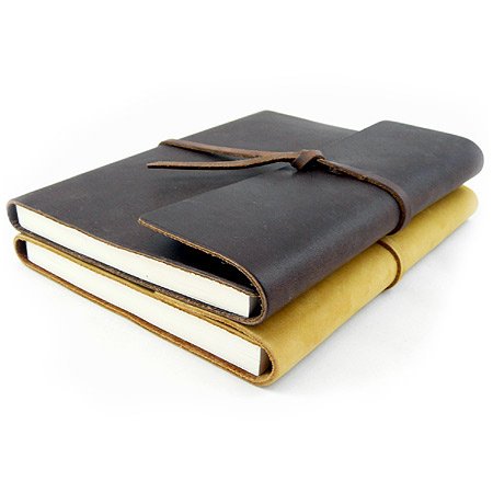 Classic Leather Bound Journal, 6x8 192 pages, Dark Brown