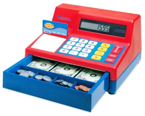 Childrens Toyshop  Toys : Pretend and Play Calculator Cash Register