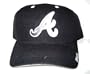 New MLB Atlanta Braves Puma Baseball Hat Cap - Black