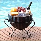 Rigata Table Top Beverage Cooler - Cognac - B001T46ML2