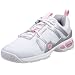 Wilson Women's Tour Spin Tennis Shoe,White/Silver/Pink,8 M US