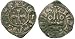 Crusaders, Epirus, Frankish Greece, Philip of Taranto, 1294 - 1313; Billon Denier