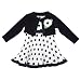 Sweet Heart Rose Girls 7-16 Navy&White Polka Dot W/ Shrug
