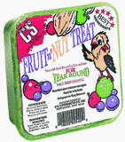 C. & S. Prod. 12549 Fruitn'Nut Treat Suet Cake