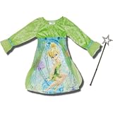 Disney Fairies "Tinkerbell" Crushed Velour Nightgown with Wand