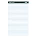 TOPS Docket Legal Pads, Legal Rule, 8.5 x 14 Inches, White, 50 Sheets/Pad, 12 Pads/Pack (63590)