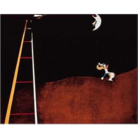 Hund und Mond art print 57x58 cm by Joan Miro