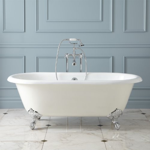 61 Ralston Cast Iron Clawfoot Tub White Prices! Bathtub KOHLER