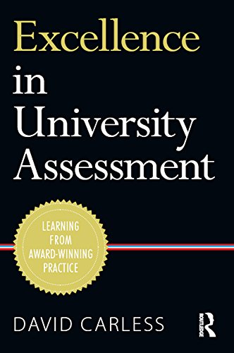 Excellence in University Assessment: Learning from award-winning practice