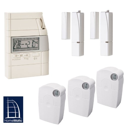 HomeMatic Set Funk Wandthermostat