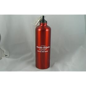 Eight Pack Red Portion Doctor Smart Serving Size Water Bottle