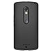 AMZER Pudding Soft Gel TPU Skin Case for Motorola Moto X Play - Retail Packaging - Black