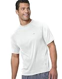 Champion Men's Double Dry Core Tee,White,XX-Large