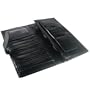 Soft Leather Hold Everything Organizer Wallet Black