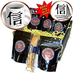 Chinese - Chinese Symbol Faith - Coffee Gift Baskets - Coffee Gift Basket by Decaf Espresso Roast