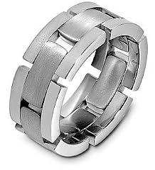 Unique 18 Karat White Gold...