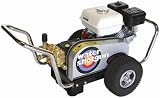 Simpson Water Shotgun Industrial Gas Powered Pressure Washer 2700 PSI @ 3 GPM Honda GX200 Engine And 50' MONSTER Hose #WS2700