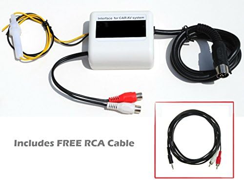 Volvo Radio Aux Rca Mp3 iPod iPhone Interface adapter Input Ipod iphone With FREE 3.5MM RCA Adapter Cable