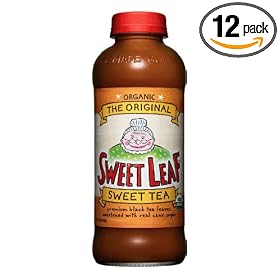 Sweet Leaf Tea, Original Sweet Tea, 20-Ounce Bottles (Pack of 12)