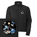 Artsmith, Inc. Men's Embroidered Jacket Solar System And Asteroids