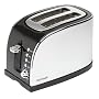 Micromark 2 Slice Toaster Chrome and Black