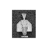 University of Kentucky UK Backboard Pendant (Silver)