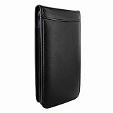 Piel Frama Ledertasche Magnet für Apple iPhone 5 schwarz