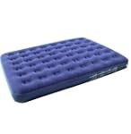 Yellowstone Double Flock Airbed - Blue