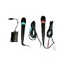 Return to product information 2 Singstar Microphones for PS2 PS3 Anthems R&B Pop Rocks 90's Party