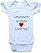 SOMEONE IN LOUISIANA LOVES ME - LOUISIANA BABY - State-series - White, Blue or Pink Onesie / Baby T-shirt