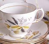 Review Colclough  / Colclough Stardust 1791 Cup and Saucer