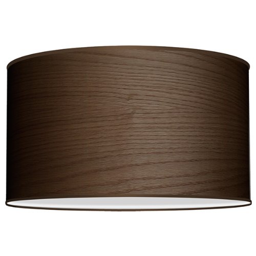 Seascape Lamps Drum Lamp Shade Veneer Walnut Rebecca R. Matthewskim