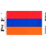 Armenia Heavy Duty Vinyl Bumper Sticker (3 x 5 Inches) by Flag It
