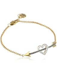 Juicy Couture Heart and Arrow Wish Bracelet, 7.26"