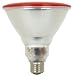 Feit Electric BPESL23PAR38T/R 23-Watt PAR 38 Outdoor Compact Fluorescent Light Bulb, Red
