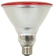 Feit Electric BPESL23PAR38T/R 23-Watt PAR 38 Outdoor Compact Fluorescent Light Bulb, Red