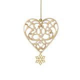 Lenox 2008 A Year to Remember Heart Ornament